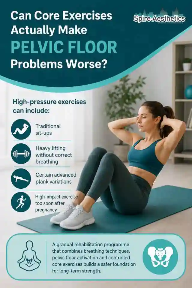 Can Strengthening Your Core Alone Actually Make Pelvic Floor Problems Worse Kirkby in Ashfield?